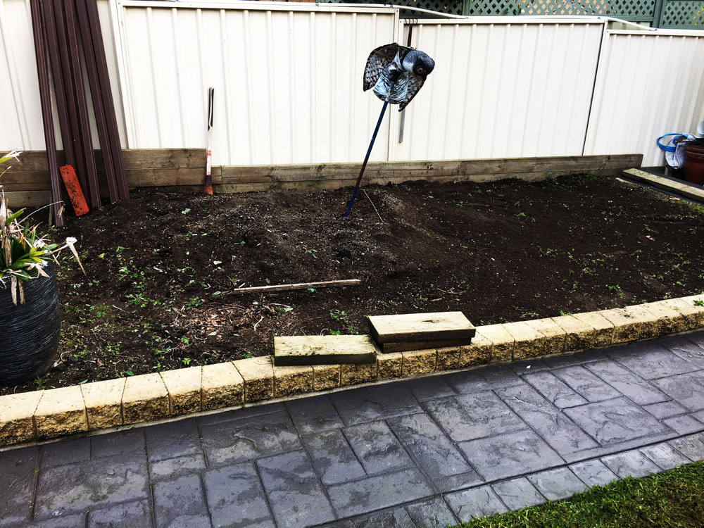 Weeding removal after 