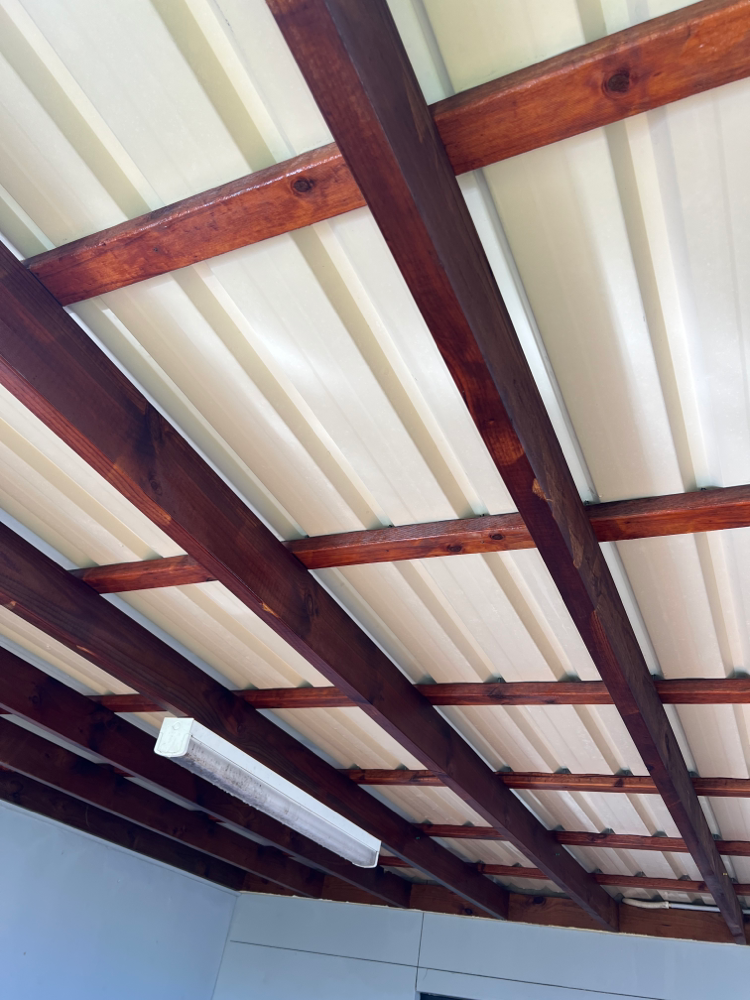 AFTER - We also do high-pressure colour bond cleaning 