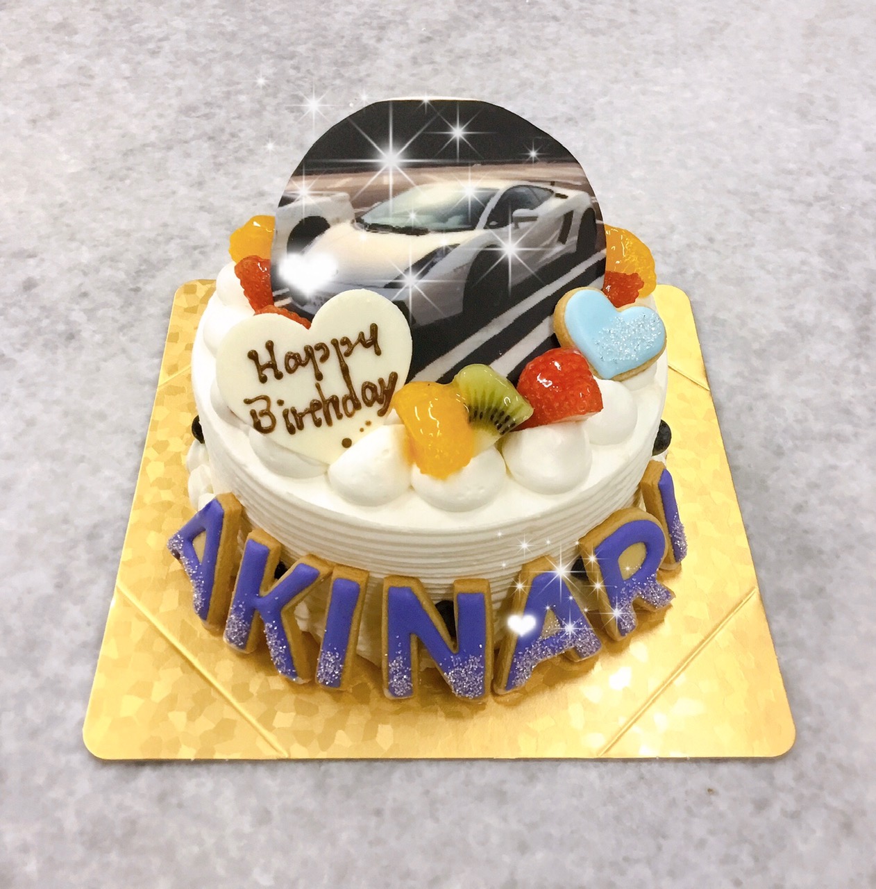 プリントケーキ 写真ケーキ アルル洋菓子店
