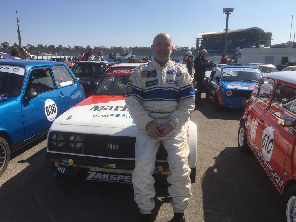 Parc Fermé mit Freund Stefan