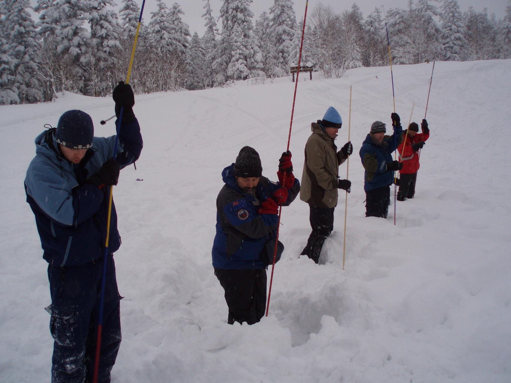 Avalanche Skills Training 1 Backountry Ski Guides Japan