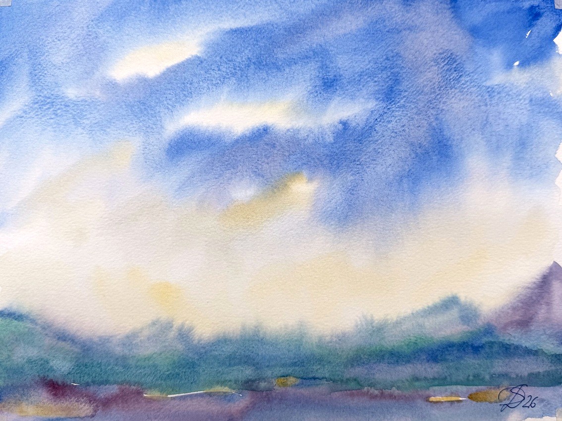 Aquarell auf Papier