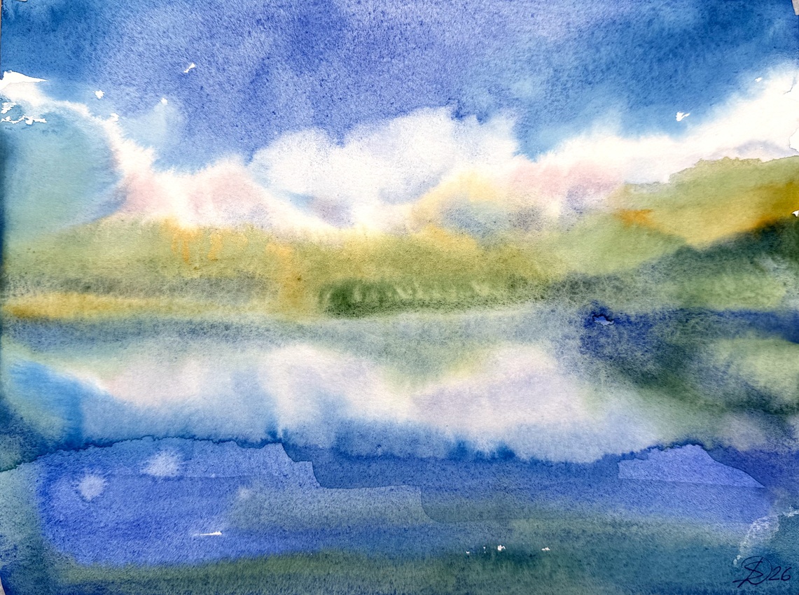 Aquarell auf Papier