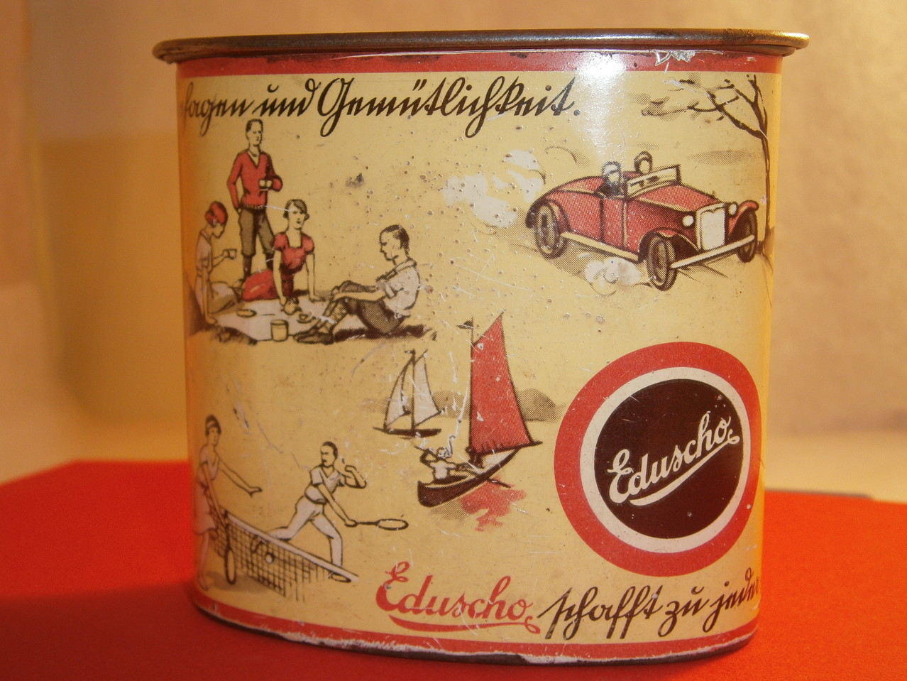 Eduscho Kaffeedose ab 1930