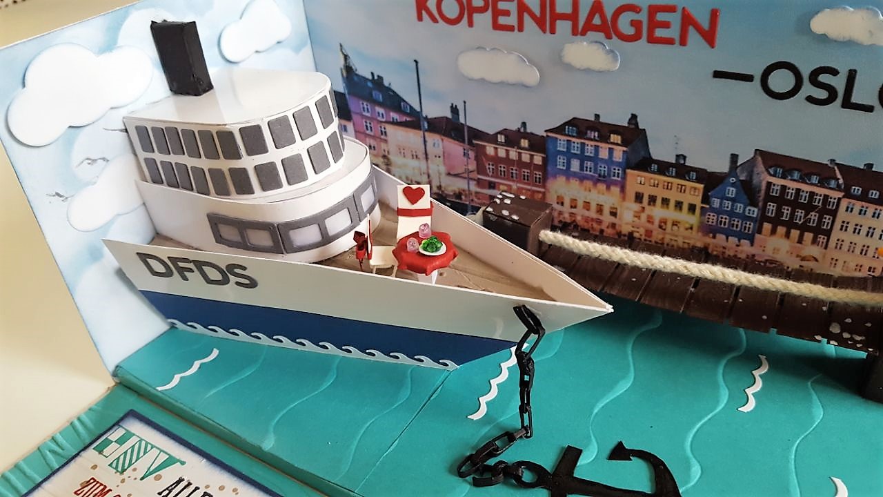 Explosionsbox - Kreuzfahrtschiff Reisegutschein