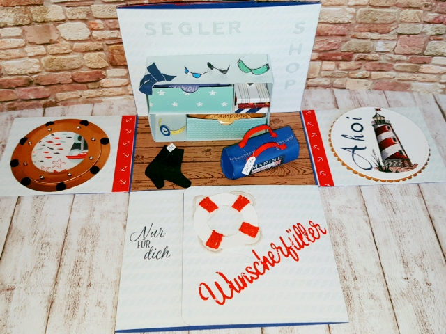 #stampinup #stempelliese.com #segelshop #segelzubehör #segelschiff #einkaufsgutschein #DIY #geldgeschenk