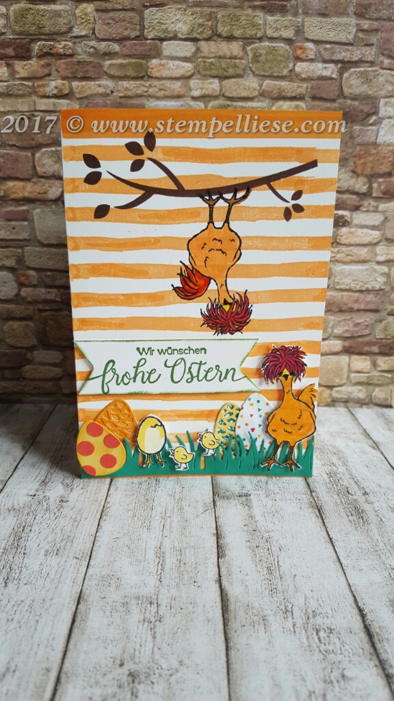 Stampinup# Ganz viel Gluck # hey schick # stempeln # stanzen