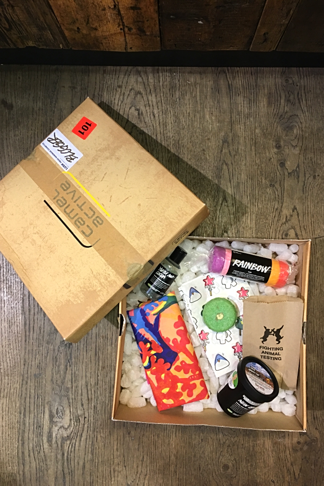 Lush Verpackungen