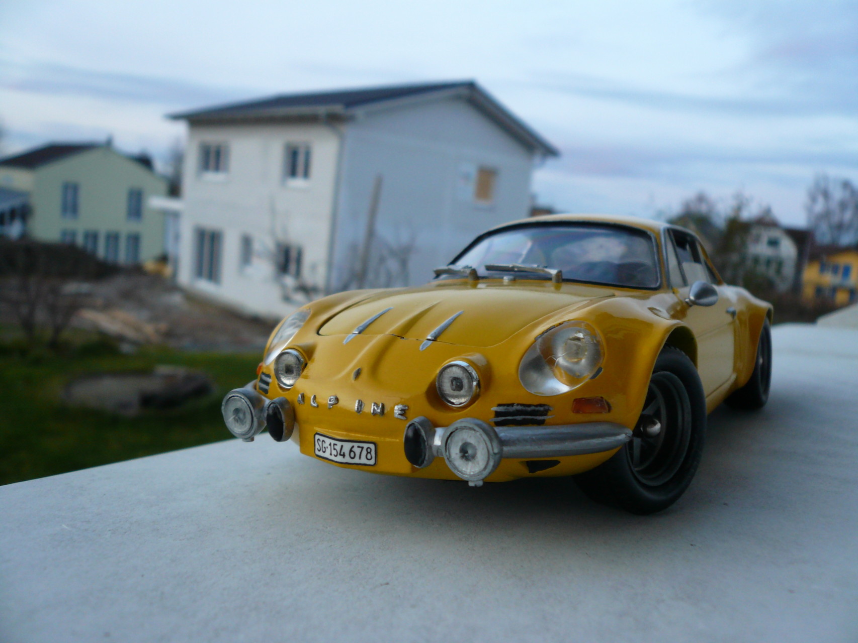 ALPINE RENAULT A110 1800 DININ JEAN-LOUIS ALRIC CHRISTIAN Nahon Rallye Monte Carlo 1977