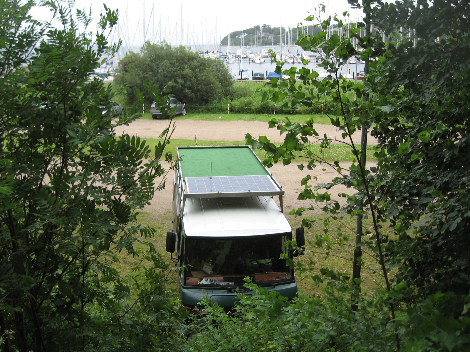 Blick auf die Terrasse