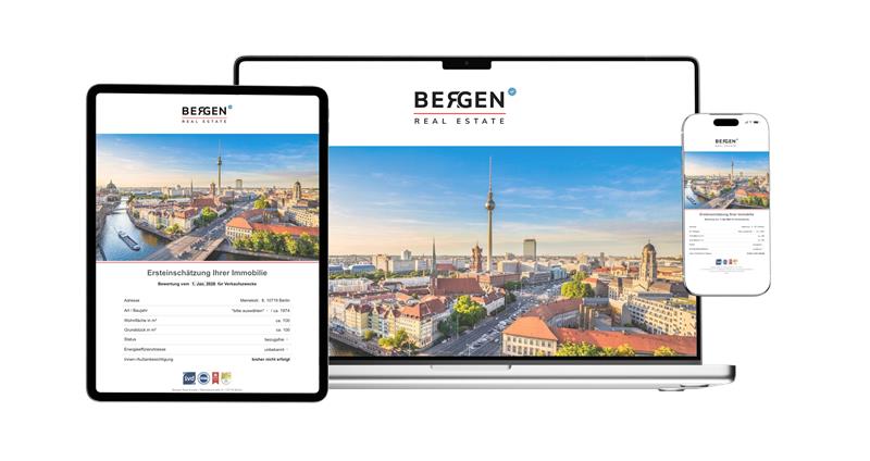 Interaktives Exposé Immobilienmakler Berlin Ansicht iPhone und iPad