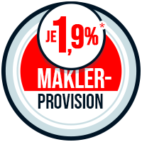 Maklerprovision Immobilienmakler Zepernick nur 1,9% Provision