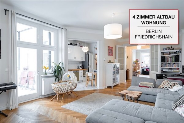 4-Zimmer Altbauwohnung Berlin Friedrichshain – Referenz Bergen Real Estate