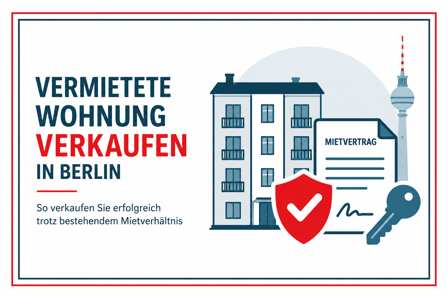 Vermietete Wohnung verkaufen Berlin - Ablauf, Wert & Tipps