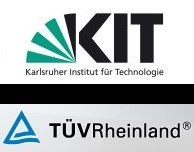 kit.edu und tuv.com Logos