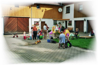 Besuch der Krabbelgruppe