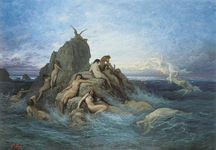  Gustave Doré , "The Oceanids"