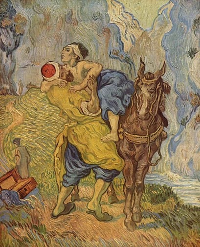 V. Van Gogh, Il buon samaritano, 1890