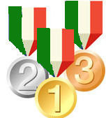 CLICCA SUL MEDAGLIERE PER VEDERE LE CLASSIFICHE