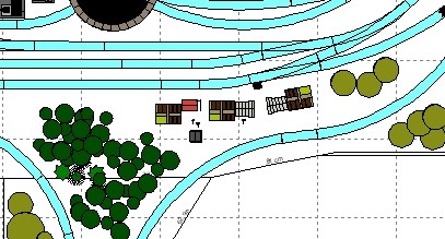Der angedachte Standort des Eisenbahner-Schrebergarten