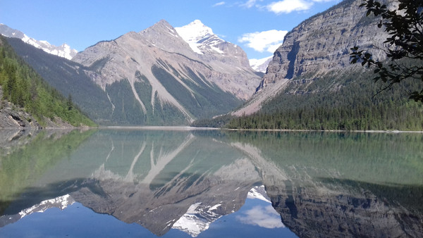 Bergsee in den Rockies