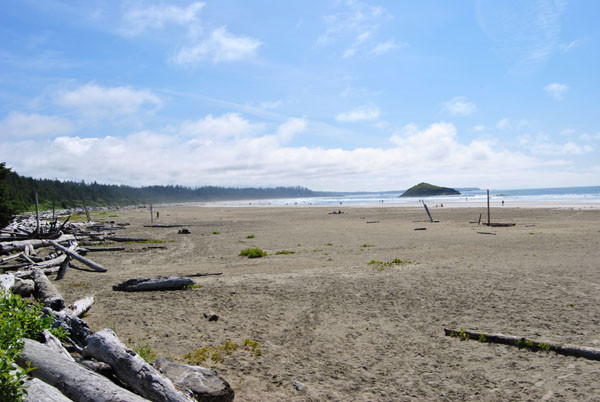 Pazifikstrand in Tofino