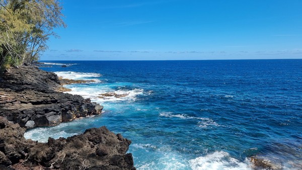 Lavaküste auf Hawaii