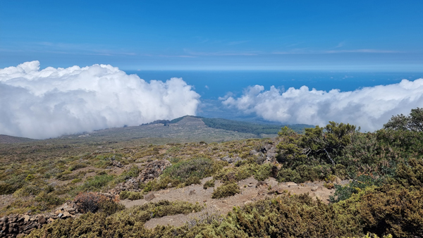 Blick vom Haleakala Maui Hawaii