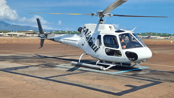 Hubschrauber für Rundflug auf Maui