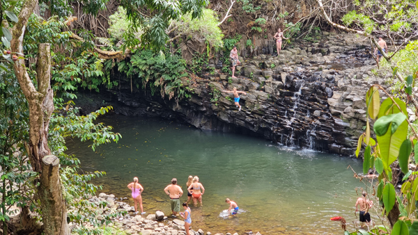 natürlicher Badepool auf Maui