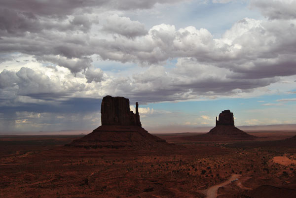 Sonnenuntergang im Monument Valley