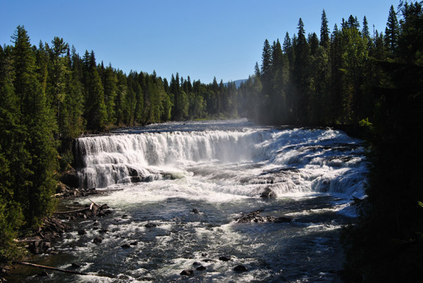 Wasserfall in Britisch Columbia