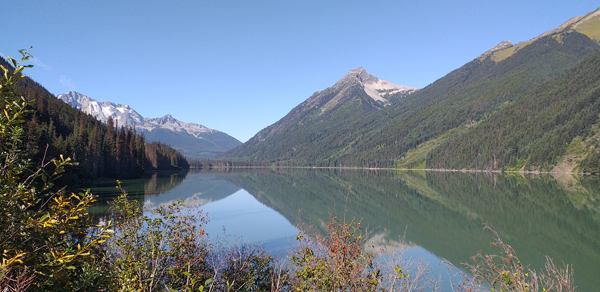 Bergsee in den Rockies