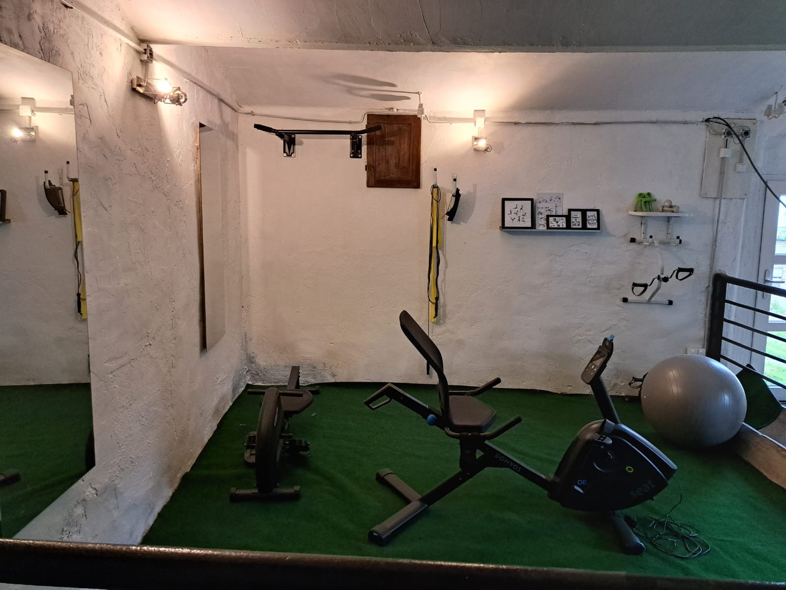 gratis gebruik van fitnessruimte in de oude stal