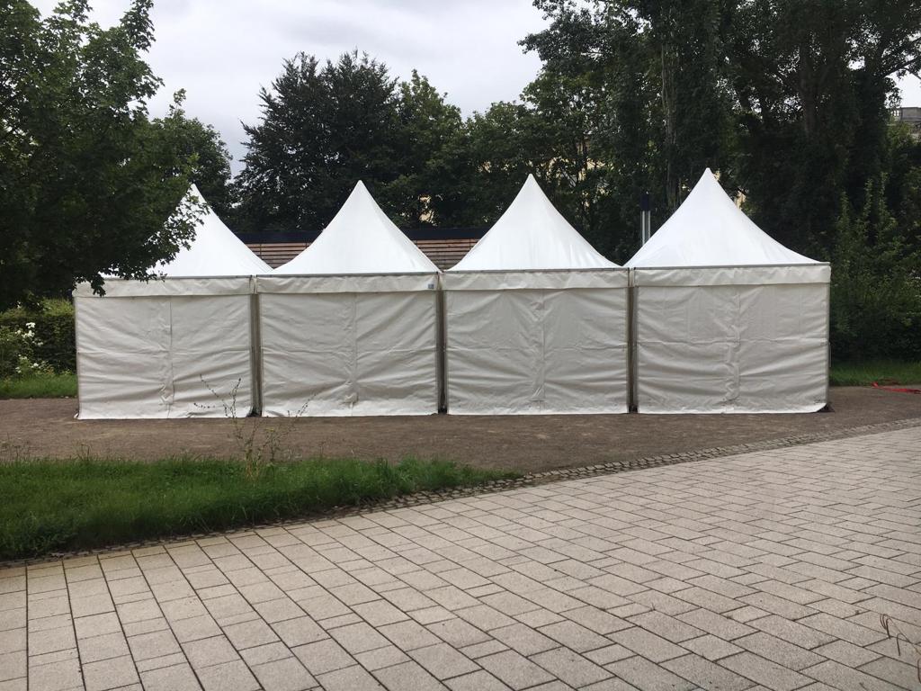 Gebrauchte Kleinzelte - Groes Eventzelt Bierzelt Kirmes Zelt 33x50 zu  verkaufen