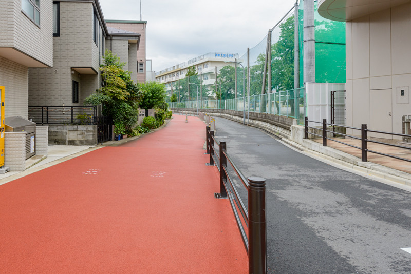 現地まで続く遊歩道1