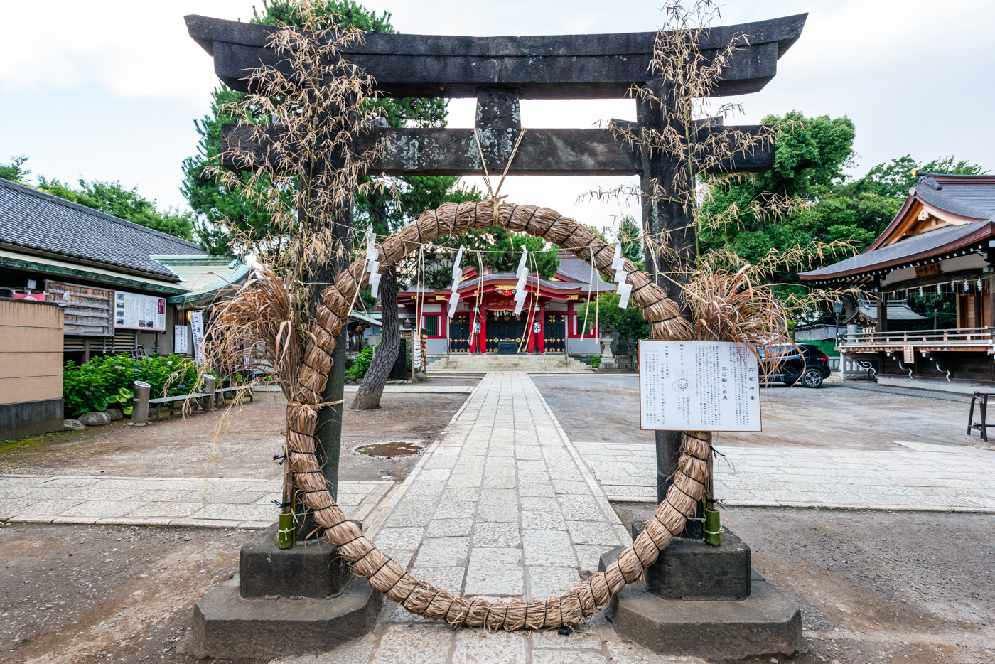 品川神社（2023年7月撮影）