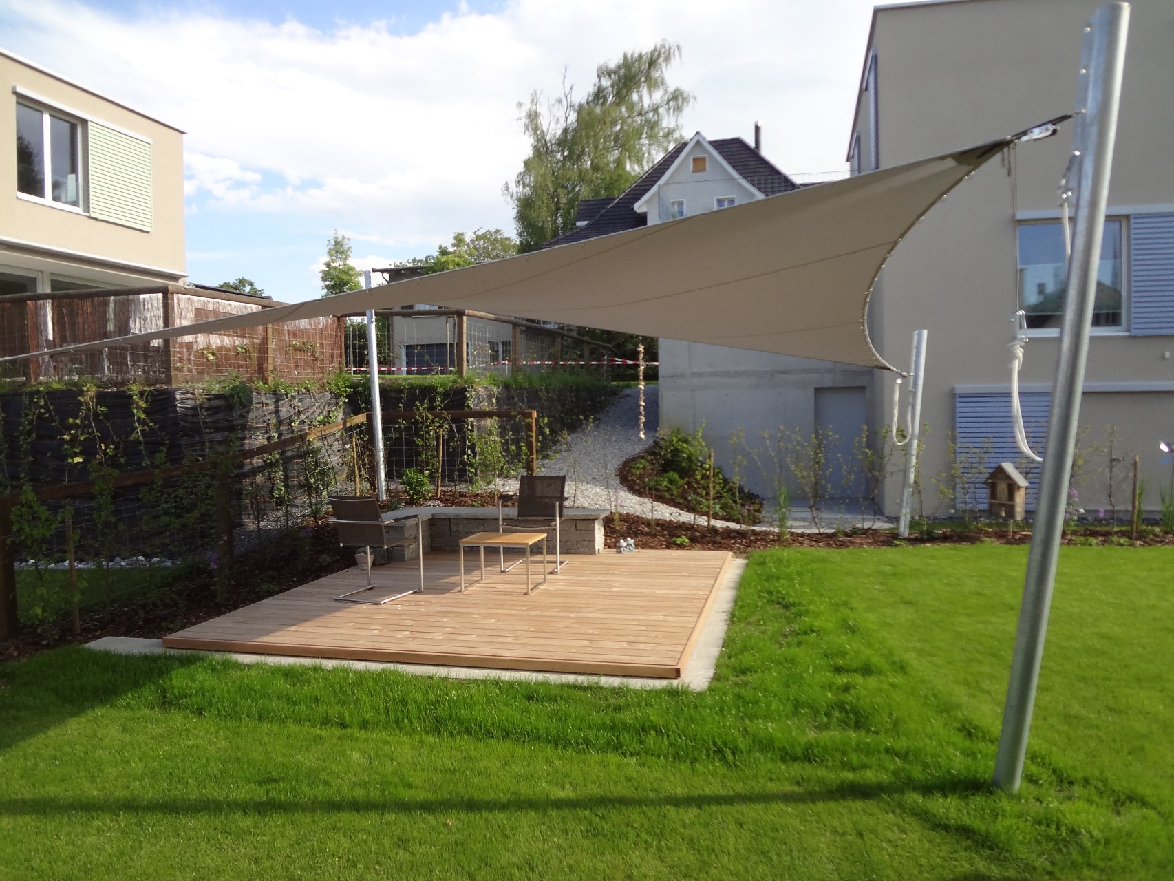 Beschattung Lorandi Gartengestaltung