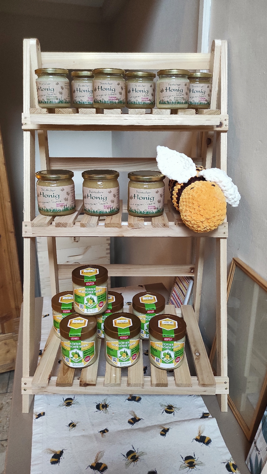 Regionaler Bienenhonig