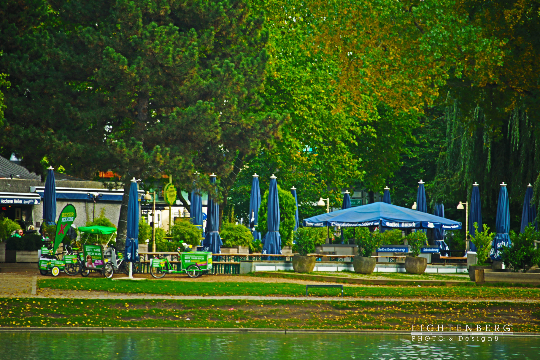 Park am Aachener Weiher |  Park at the Aachen pond
