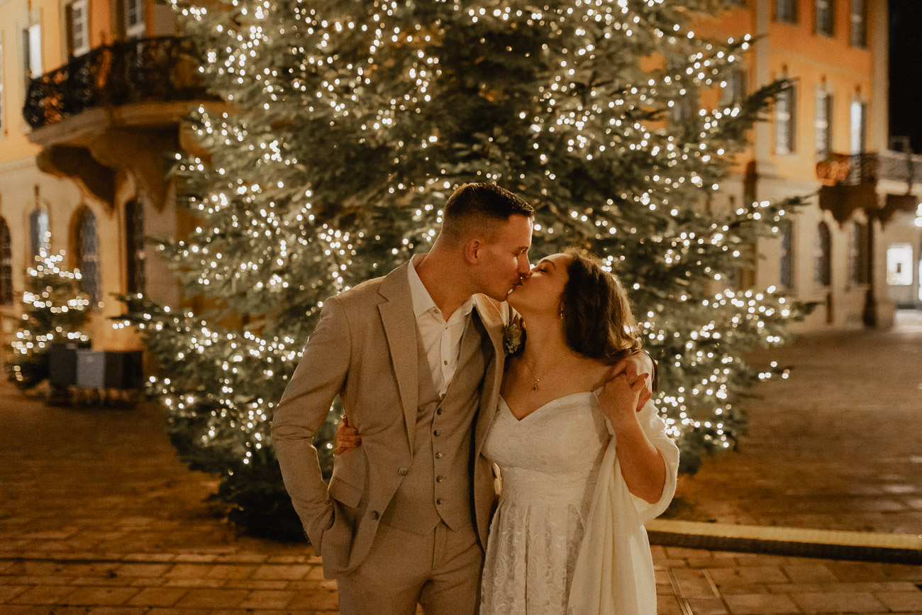 Larissa & Tobias: Hochzeit Candle-Light-Trauung im Palais Adelmann, Ellwangen