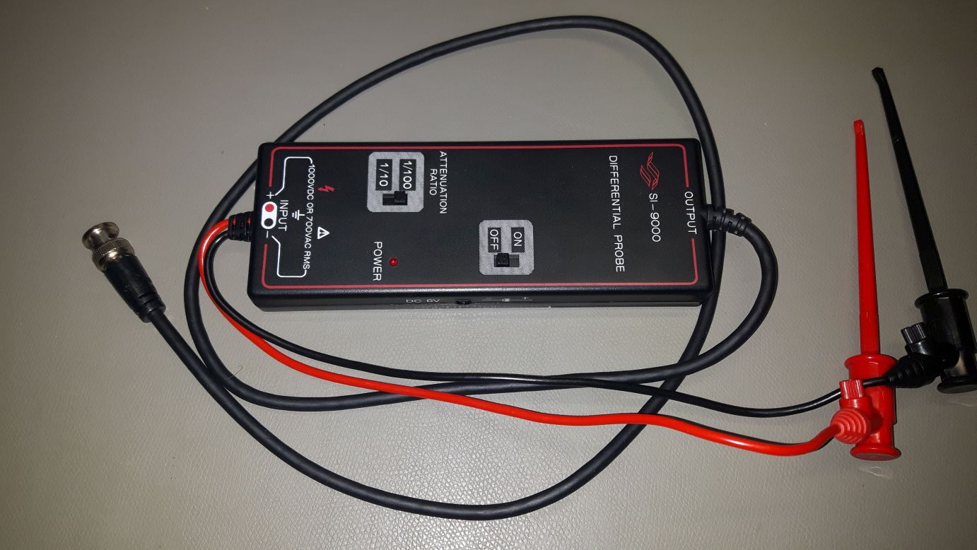 Sapphire SI9000 active differential Probe calvinsaudiopages