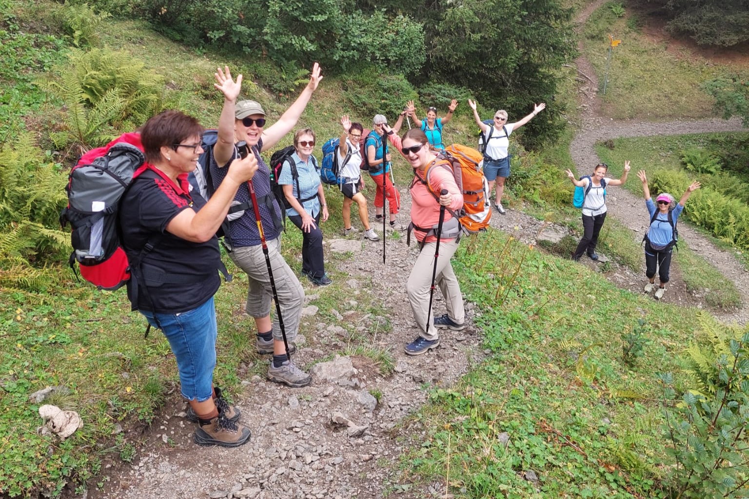 Frauenriegenreise vom 6./7. August nach Mürren