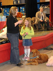 Cristen Carlson & Avery with Blanche