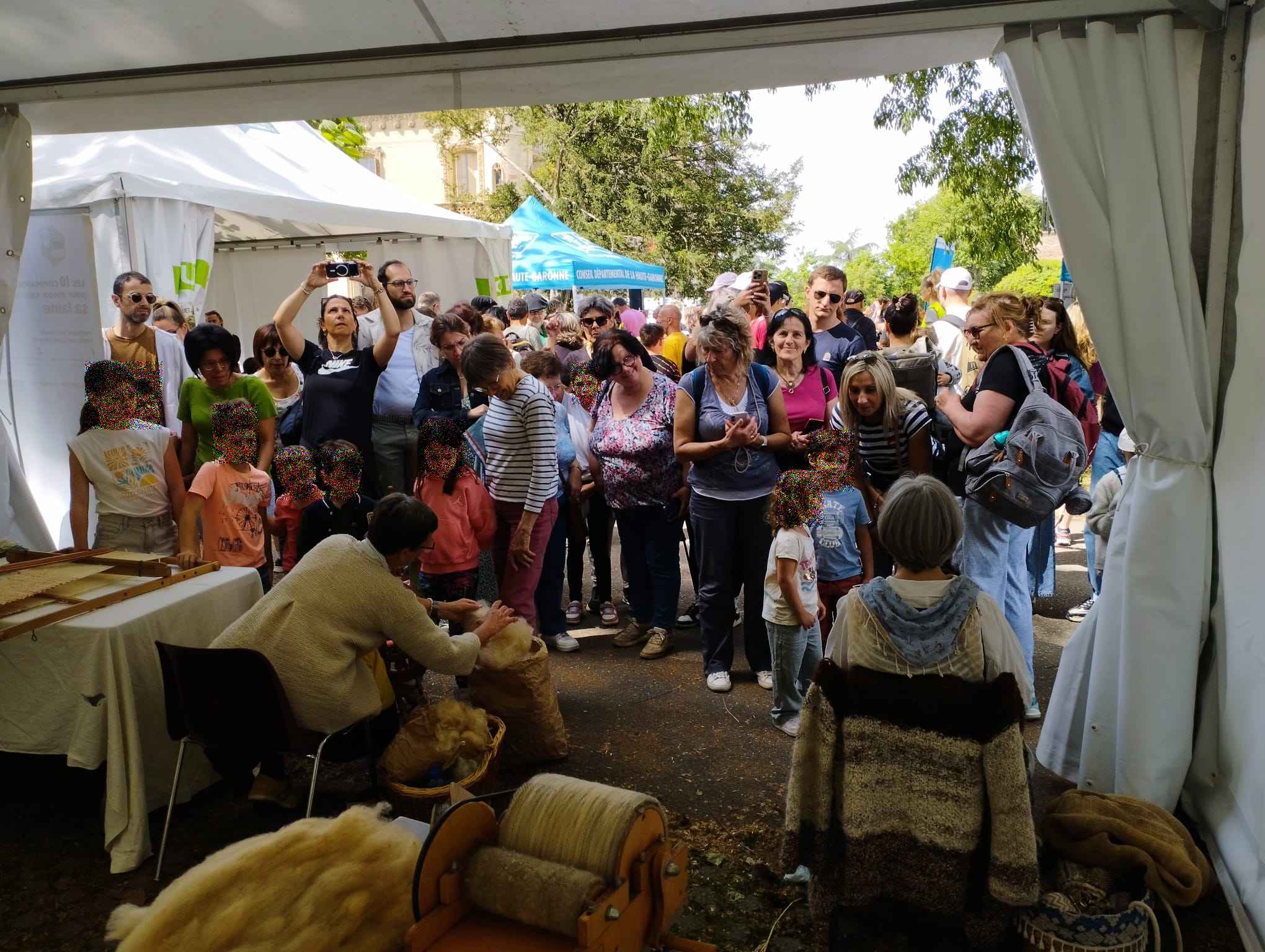 Que de monde pour assister à nos animations !