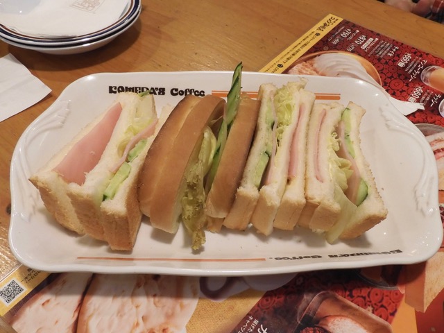 ハムトーストサンド