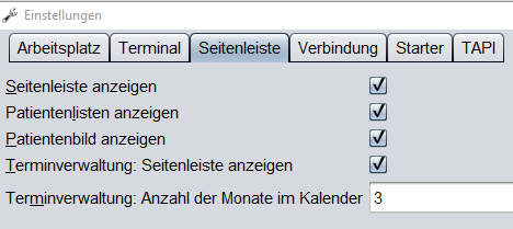 Tipp der Woche EVA Tipps Praxissoftware Praxisverwaltung abasoft EVA arbeitsplatz einrichten Seitenleiste einrichten PC Arbeitsplatz konfigurieren