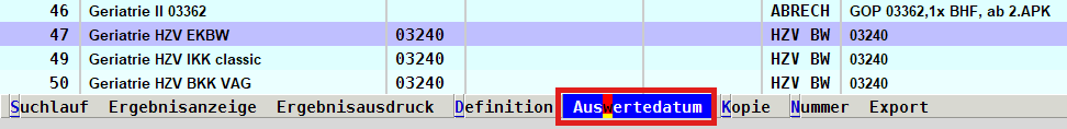 Tipp der Woche EVA Tipps Praxissoftware Praxisverwaltung abasoft praxismanagement arztsoftware mfa arzt Patientenliste Auswertedatum Quartalswechsel