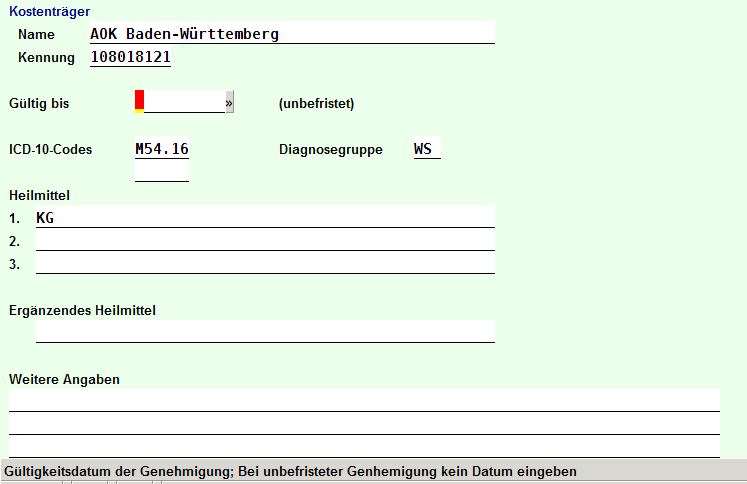 Ärzte Praxisverwaltung Praxissoftware MFA Heilmittelverordnung Heilmittelverordnung ändern EVA