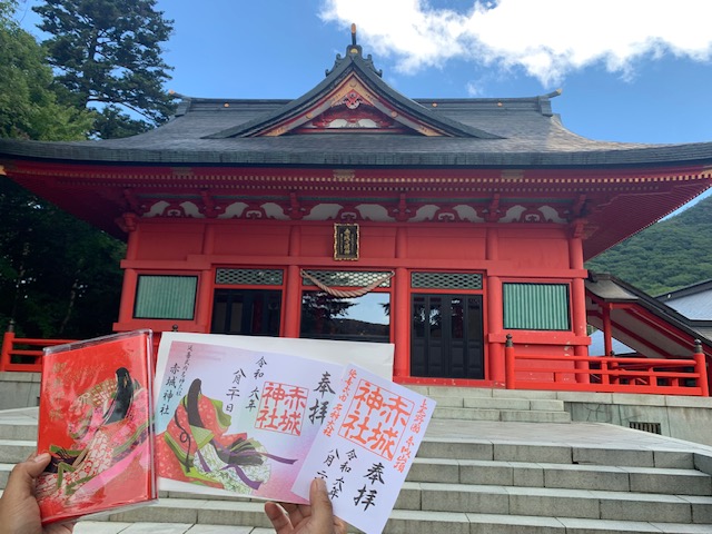 赤城神社から地蔵岳登山